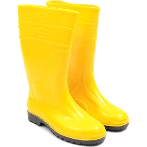 Bant Evi Sarı Çizme 42 Gezer Inşaat Bahçe Balıkçı Çizmesi