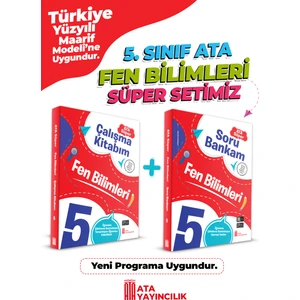 5. Sınıf Fen Bilimleri Süper Set Soru Bankam + Çalışma Kitabım