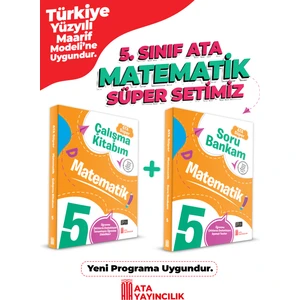 5. Sınıf Matematik Süper Set Soru Bankam + Çalışma Kitabım