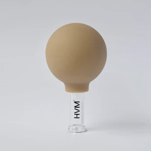 Hvm Silikon Vakumlu Cam Masaj Kupası, Kuru Kupa No:4