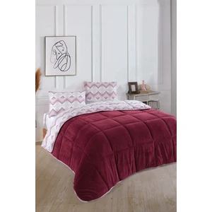 Çift Kişilik Wellsoft Yorgan Çift Taraflı Yastık Kılıflı 195X215 cm Yorgan