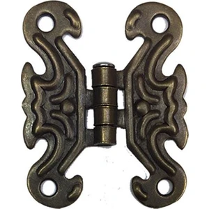 Dekoratif Sac Kelebek Menteşe - Küçük, Antik, 100 Adet