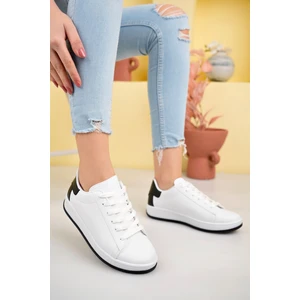 Kadın Günlük Spor Ayakkabı 4 Mevsim Rahat Esnek Sneaker Bağcıklı Günlük Kullanıma Uygun