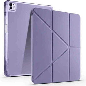 Apple Ipad Pro 11 5.nesil (M4 Çipli) 2024 Uyumlu Kılıf Katlanır Kalemlikli Standlı Akıllı Case
