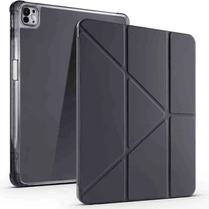 Apple Ipad Pro 11 5.nesil (M4 Çipli) 2024 Uyumlu Kılıf Katlanır Kalemlikli Standlı Akıllı Case