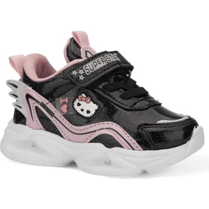 Kız Bebek Mevsimlik Kışlık Hafif Rahat Taban Cırtlı Sneaker Bebek Spor Ayakkabı (22-25)