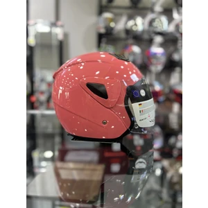 700 Pembe Yarım Kask