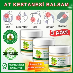 At Kestanesi Balsamı 500 ml x 3 Adet Jeli Besleyici Masaj Krem
