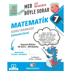 Sinan Kuzucu Yayınları 7. Sınıf Matematik Soru Bankası
