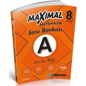 Artı Zeka Yayınları 8. Sınıf Maximal Matematik Soru Bankası A - Ufuk Ayan