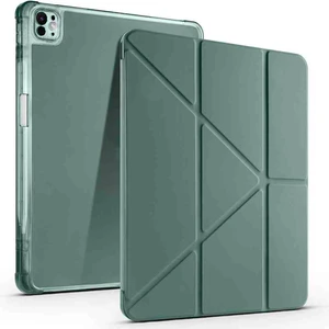 Apple Ipad Pro 11 5.nesil (M4 Çipli) 2024 Uyumlu Kılıf Katlanır Kalemlikli Standlı Akıllı Case
