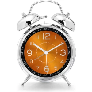 Keyfim Shop Sessiz Çalışan Retro Tarz Masa Üstü Çalar Saat Işıklı