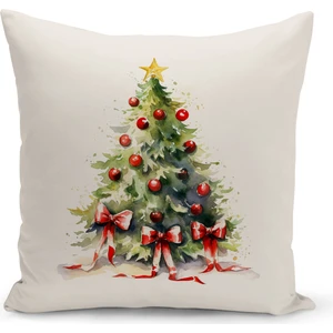 Bertille Home Yılbaşı Serisi Çift Tarafı Dijital Baskılı Kırlent Kılıfı (Christmas Noel Cushion Cover)