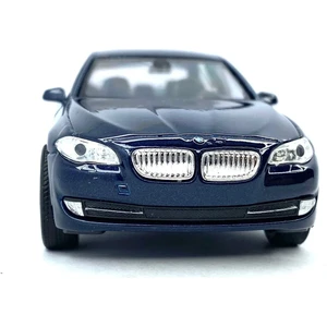 Welly 1:36 Bmw Lacivert 535I Çek Bırak Araba 12 cm