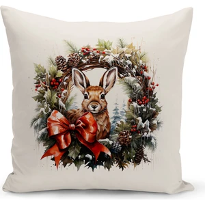 Bertille Home Yılbaşı Serisi Çift Tarafı Dijital Baskılı Kırlent Kılıfı (Christmas Noel Cushion Cover)