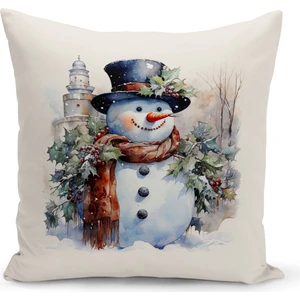 Bertille Home Yılbaşı Serisi Çift Tarafı Dijital Baskılı Kırlent Kılıfı (Christmas Noel Cushion Cover)