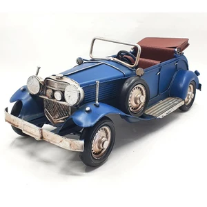 Hediye Kesesi Nostaljik Üstü Açık Metal Araba