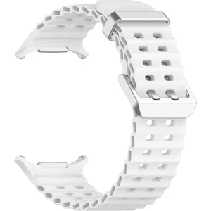 Samsung Galaxy Watch Ultra 47MM KRD-118 Tırtıklı Delikli Fenomen Silikon Kordon