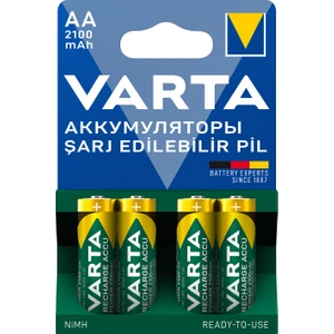 VARTA 2100mAh AA Şarj Edilebilir 4'lü Pil
