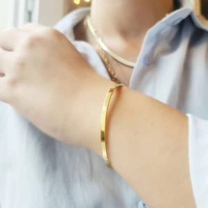 Sembol Gold 14 Ayar Kibrit Çöpü Ajda Bilezik