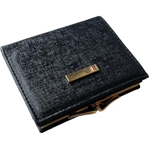 Ulaş Aksesuar Kibar Lacivert Renk Kart/bozuk/kağıt Para Bölmeli Şık Kadın Cüzdan