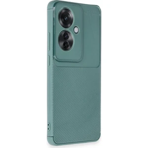 Oppo Reno 11F Kılıf Negro Karbon Fiber Desen Silikon