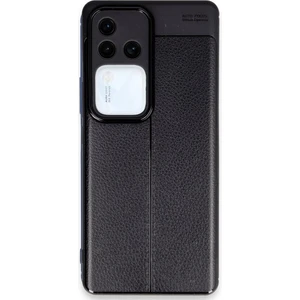 Vivo V30 5g Kılıf Niss Deri Desen Silikon