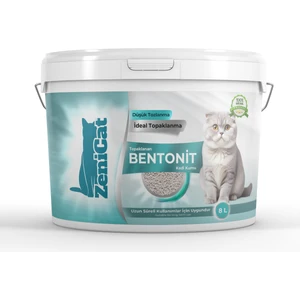 Kedi Kumu Ince Taneli Kokusuz Doğal Bentonit 8 Lt