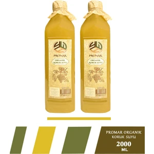 Koruk Suyu Ekşisi 2x 1 Lt