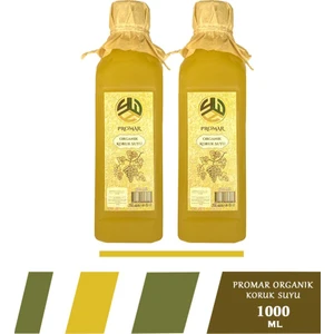 Ekşi Koruk Suyu 500 ml ×2 Adet