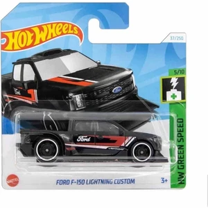 Hot Wheels Ford F-150 Lightning Custom Hw Green Speed