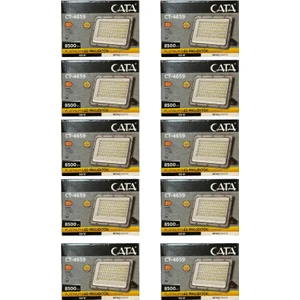 CT-4659 100W 6500K (Beyaz Işık) LED Projektör (10 Adet)