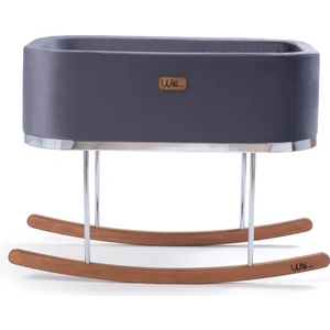 Beside Large Anthracite Silver Anne Yanı Beşik