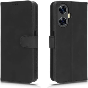 M.TK Moveteck Realme C55 Kılıf 360 Tam Kaplar Deri Dokulu Kapaklı Cüzdan Standlı Kartvizitli Kapak Kartlıklı