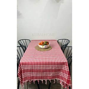 Kubal Home Masa Örtüsü Piknik Örtüsü Sofra Bezi Yer Bezi 175 x 175 cm