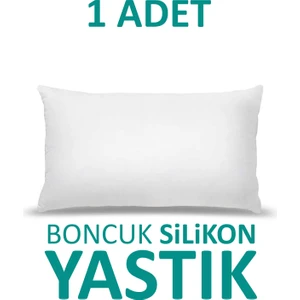 1 Adet Antialerjik Boncuk Silikon Yastık Pamuklu Kılıf 900 gr