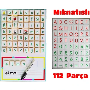 Green Class Okutmatik Mıknatıslı Okuma Yazma Alfabe Seti