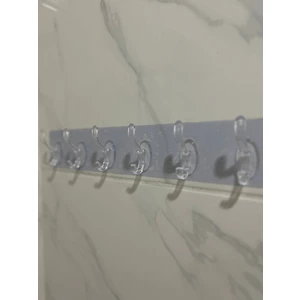 Askılık Kapı Arkası Askılık Şeffaf Askılık 4 Adet Askılık