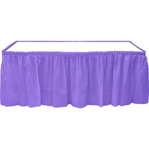 Parti Adresi Masa Eteği Plastik Mor