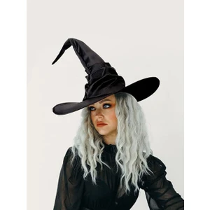 Harry Potter Büyücü Şapkası Cadılar Bayramı Parti Kostüm Aksesuarı Siyah