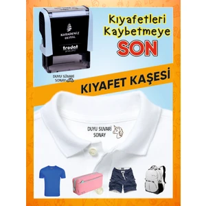 Karadeniz Dijital Öğrenci Kıyafet Kaşesi -Kreş -Anaokulu - Ilkokul Öğrenci Kumaş Elbise Kaşesi