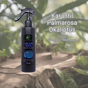 Ein Natur Akarmix, %100 Saf Uçucu yağ ve hidrosol karışımı, 220 Ml, Akar Toz Alerjisi, Doğal Aromaterapi Karışımı