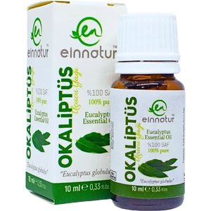 Einnatur %100 Saf Okaliptüs Uçucu Yağı, 10 Ml, Eucalyptus Globulus Oil, Yüksek Oranda 1,8-sineol Içerir
