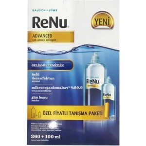 Renu Advanced Lens Solüsyon 360 + 100 ml