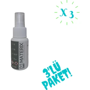 Materıx 1 Yıl 20 Bin Km Etkili Nano Yağmur Kaydırıcı 50 Ml. - Cam Su Itici