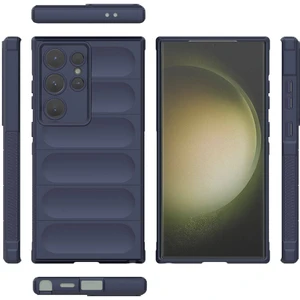 Galaxy S24 Ultra Kılıf Esnek Tpu Oyuklu Arka Yüzey Tasarımlı Zore Etnik Silikon Kapak