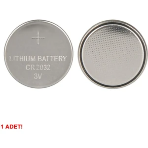 Roboyol Store CR2032 Pil Düğme Para Pil Lityum Batarya 3V Bios Kumanda Tartı Saat Araba Anahtarı