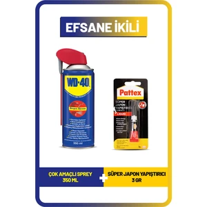 Wd-40 350 ml + Pattex Sk 3 Gr.