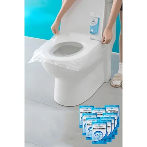 TransForMacion Klozet Kapağı Kılıfı Hijyenik Seyahat Tek Kullanımlık Klozet WC Örtüsü 50 ADET 720809