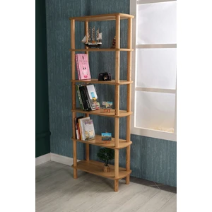 ÇMD Rosa Kitaplık 174cm x 80cm Mdf VE Ahşap Bohem Tarzı